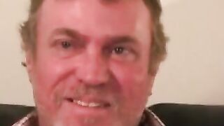 Hairiest Old Guy Jerking Off And Splattering A Massive Load
