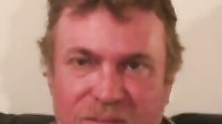 Hairiest Old Guy Jerking Off And Splattering A Massive Load
