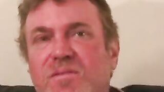 Hairiest Old Guy Jerking Off And Splattering A Massive Load