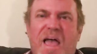 Hairiest Old Guy Jerking Off And Splattering A Massive Load
