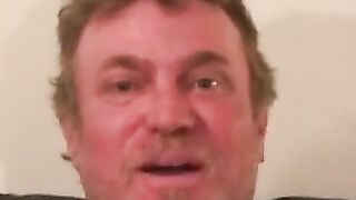 Hairiest Old Guy Jerking Off And Splattering A Massive Load