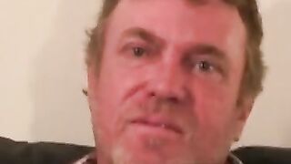 Hairiest Old Guy Jerking Off And Splattering A Massive Load