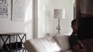 TS Jenna's Ass Wrecking - Brother's Friend Fucks Her Hard