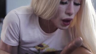 TS Jenna's Ass Wrecking - Brother's Friend Fucks Her Hard