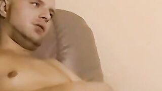 Chubby-Cheerleader's" - Swallowing Dude Rides Big Dick & Moaning Orgasm!