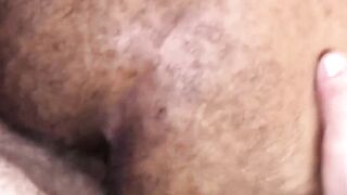 Hairy Assed Stud - Big Dick Pounding Hunk's Hairless Body