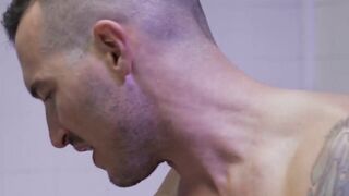 Big Black Dick Domination - White Guy Licks & Fucks Interracial Porn Star Luca Delray