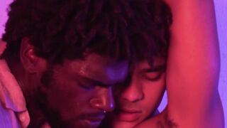 Black Jocks Raw Anal Threesome - Bound Twinks Fucked Hard