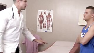 Doctor's Office Roleplay - Patient Fucks Doctor In Examination Room