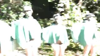 Outdoors Hottie Blows & Rides Big Dick Cowboy Style in Wild West