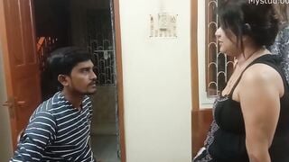 My dick getting soft while sex with my friends cougar.... I was scared