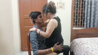 My dick getting soft while sex with my friends cougar.... I was scared