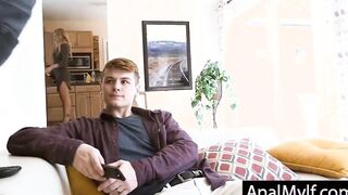 Best friend fucks my Milf into the butt :(