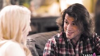 Old mom mommy Christie Stevens convinced stepson to stay