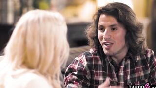 Old mom mommy Christie Stevens convinced stepson to stay