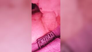 Shy bbw sucking off Penis