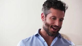 Tiny boobies babysitter Beauty licked and plowed by her boss