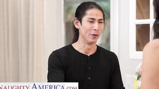 Sexsual America - Long tit Cougar Reagan Foxx gets plowed