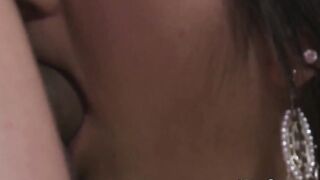 Adorable Dark Hair Beauty with Tiny Titties inside Panties Banged! Rough
