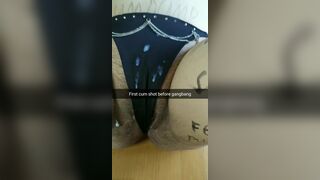 A first husband pre-cummed before fiance gang bang! - Milky Mari