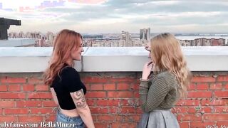 So lucky nodody saw us doing THIS on a outside roof