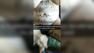 Your skank ex-wife just had fun with your long cock friend, cuck!