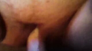 Lesbians Fucking With Long Strap-On Sex Toy Stretching Twat Out