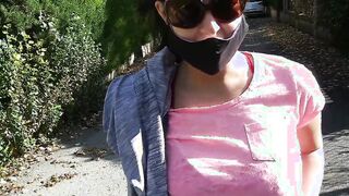 (Risky Outdoor) Bae +19 yo bimbos Blows my Cock on the street