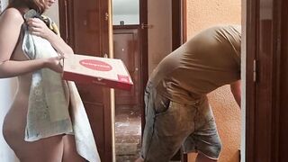 Nailed with delivery man
