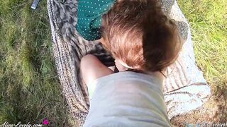 Risky and Rough Outdoors Doggy Style Fucking