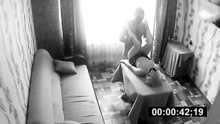 Fucks stepsister while stepfather and mother are sleeping