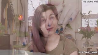 Goddess Masturbation inside Front of the Mirror with Jade