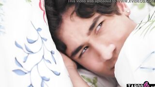 Big Titted eighteen stepsister Payton Preslee wanted to crash at bros bachelors pad