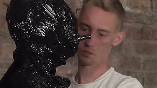 Dominatrix Hand Job - BDSM Slave Gets Spanked And Fucked By His Mistress