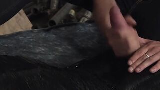 Dominatrix Hand Job - BDSM Slave Gets Spanked And Fucked By His Mistress