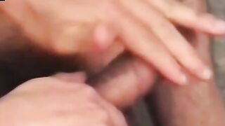Tatted Up Neighbor Boy Sucks Off His Hot Step-Dad's Big Dick