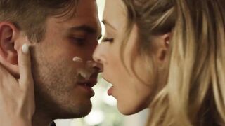 Blondie Bombshell Aiden Ashleys Hardcore Doggy Style Fucking with Facial