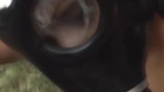 Outdoor BDSM Mistress Domination - Bondage Slave Submissive Faceslapping & Spanking