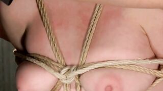 Blond Bondage Babe Endures Intense Torments in Rough Sex Scene