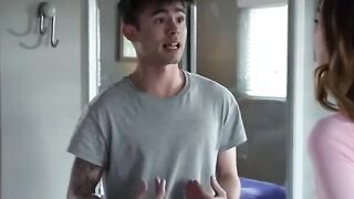 Stepmom's Hot Stepdaughter Teaches Brother How To Please A Woman