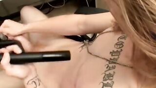 Big Dick Redhead Jerking Off - Big Load On Stomach