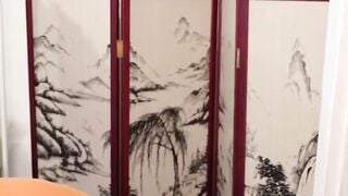 Asian Therapist Gives Client Wild Massage Experience