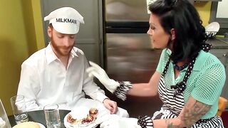 Transgender Dominatrix Morgan Bailey Fucks Hunk Sebastian Keys Hardcore