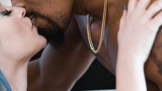 Stunner-JewelzBlu" - Black Stud's Big Thrust Fills White Pussy & Mouth!