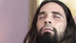 Emotional Masturbation Journey For Dark-Haired Guy With Sex Toy