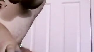 Oiled Up Hand Job - Big Dick Slippery Massage with Huge Load