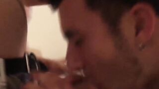 Hardcore Anal Threesome - Handsomely Rough Sex with Three Hot Guys