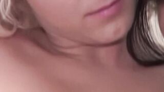 Asian Bombshell Liang Liu Fingers Blondie EMBER in Lesbo Threesome