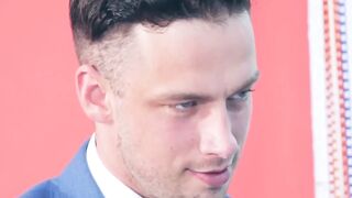 Damon Hearts Rough Throat Fuck Session with Huge Load on Face