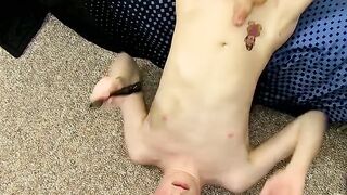 Twinks Ass-Play Session Leads to Big Load